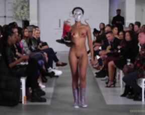 Isis Fashion Awards - Nude Accessory Runway Catwalk HD 5