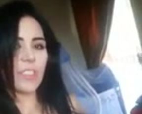 Arab MILF plays wth her big boobs