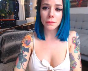 Cortanablue faps and then cries 2017-03-13