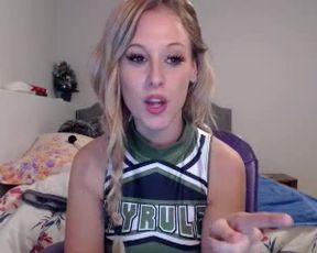 simplysara cheerleader