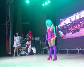 Haruko - Short dress anime show