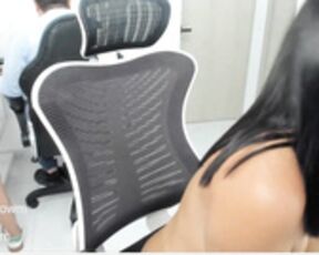 Office Girl Doesn't Care!