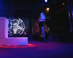 Lesbian Strap-On Public Show