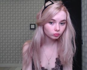 adorable milky body kitten