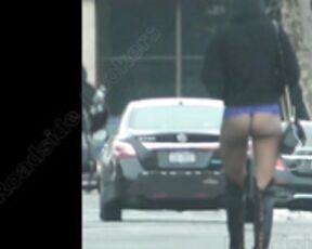 RSL- Ebony Street Whore Blue Dress