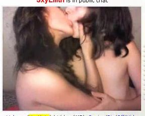 SxyLilith MFC - kissing her friend topless