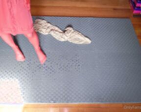 Nose Hook Ballgag Nylon Fetish Masturbation