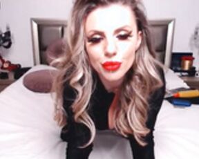 SierraCox Jerks her Huge TS Cock 2