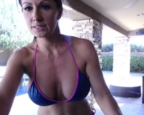 SamanthaStarr - MILF Bikini Recording MFC 6-1-17