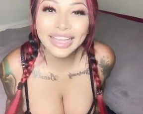 Brittanya shows her new toy
