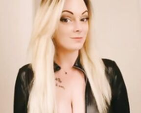 onlyfans leather catsuit