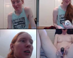 Gingermermaid got her pussy nice and wet in cam recording 2017-04-12 223805