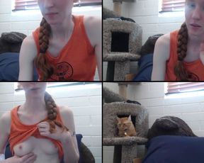 Gingermermaid spreading ass and pussy play in cam recording 2017-04-26 020521