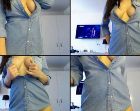 EVAIS spreading her legs in free cam recording 2017-04-25 154310