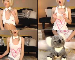 Aubrilee fuck herself in the ass with a dildo in cam recording 2017-05-09 022852