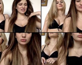 KissNastya caressing her sexy body in free cam recording 2017-04-26 210356