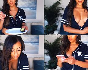 Ariana_Gray got down on the floor and rode the hell out of her black dildo and lots of close ups in free cam recording 2017-05-12_012159