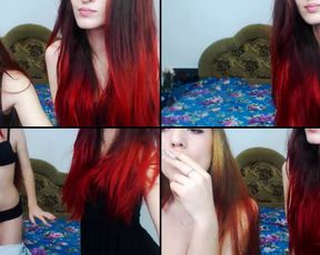 Cyndi_cici masturbating in her hallway in her see-thru panties in cam recording 2017-05-09 024623