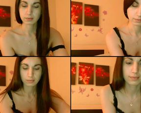 CutieOlga showing off booty and a few peeks of plump pink pussy in free cam recording 2017-05-08 80915