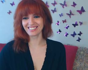 Nice redhair babe cam