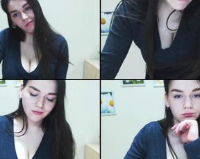 KarinShultz riding her dildo,missionary,and fuckin her self doggystyle and spankin her ass while fuckin herself with her dildo in free cam recording 2017-04-17 142355