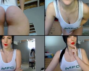 SexyIsabella cumming all over her booty in free cam recording 2017-05-15 190354