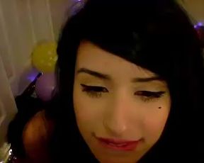 Priscillawtff - Deepthroats Black Dildo