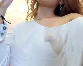 Tamara_Diaz Wet White Shirt