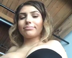 Very Busty Girl Dressing
