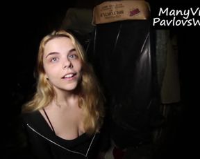 PavlovsWhore - Abandoned Barn POV Facial at Sunrise