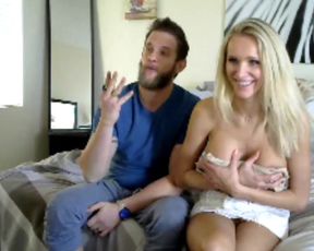 amazing breasts hot  blondy babe