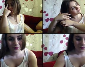 Amorering toy, fingers, and close up of her pussy in cam recording 2017-06-28_215929