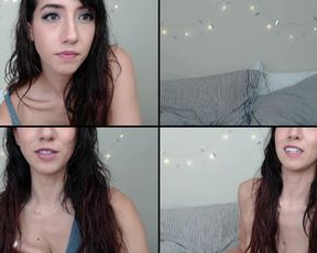 AlexaPond give her dildo a lil oral action before choosing a thicker one to fuck me to blissful in free cam recording 2017-07-27_114319