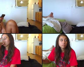 Elena_ermie caught the nutt and spit it out all ova her face in cam recording 2017-07-24_013914