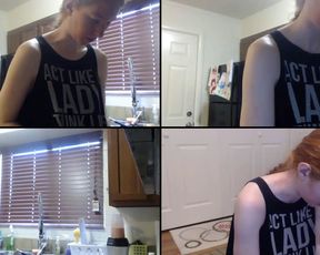 Gingermermaid riding her big toy in her ass in cam recording 2017-07-20_021640