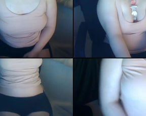 Bombmarls dildo in her pussy in cam recording 2017-06-27_102549