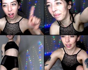 HarloweBlue dildoing her asse and talking dirty in free cam recording 2017-08-13_032857