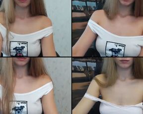 Belka22 came three times and it got wet and messy in cam recording 2017-08-10_084132