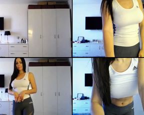 EVAGO talkiing dirty and cumming a few times in free cam recording 2017-09-14_160819
