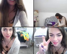 Chroniclove ride the dildo and fuck it in pussy in cam recording 2017-09-12_060429
