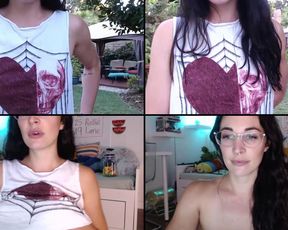 RaeRiley fucking her tight asshole with her pink toy in free cam recording 2017-09-09_072957