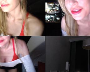 aleXis anal and pussy fingering in free cam recording 2017-09-08_083524