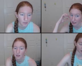 Gingermermaid groaning and moaning in cam recording 2017-08-16_034947