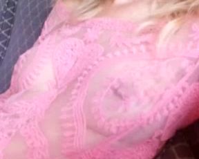 guy jerks off on sexy milf beautiful tits