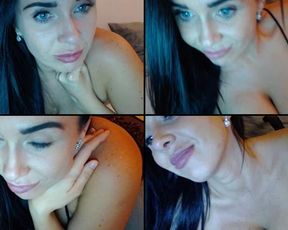 Saandruskka cumming all over her dildo in free cam recording 2017-10-08_223841