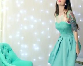 Ivy Jean Dp dildo action