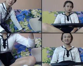 littlewetgf suckin her tits,fucking her pussy with her toy then fucking her ass with her fingers in free cam recording 2017 Oct 13_133716