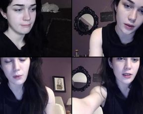 Evelynclaire came twice oh her goodness and was made to feel like a horny slutty lady in cam recording 2017 Oct 15_023942