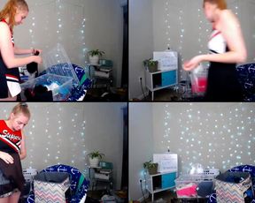 Delilahcass stocking, schoolgirl-esque, toy recording, with cum in cam recording 2017 Oct 15_083627