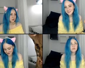 Mineeett touch her pussy for you in cam recording 2017-10-21_204305